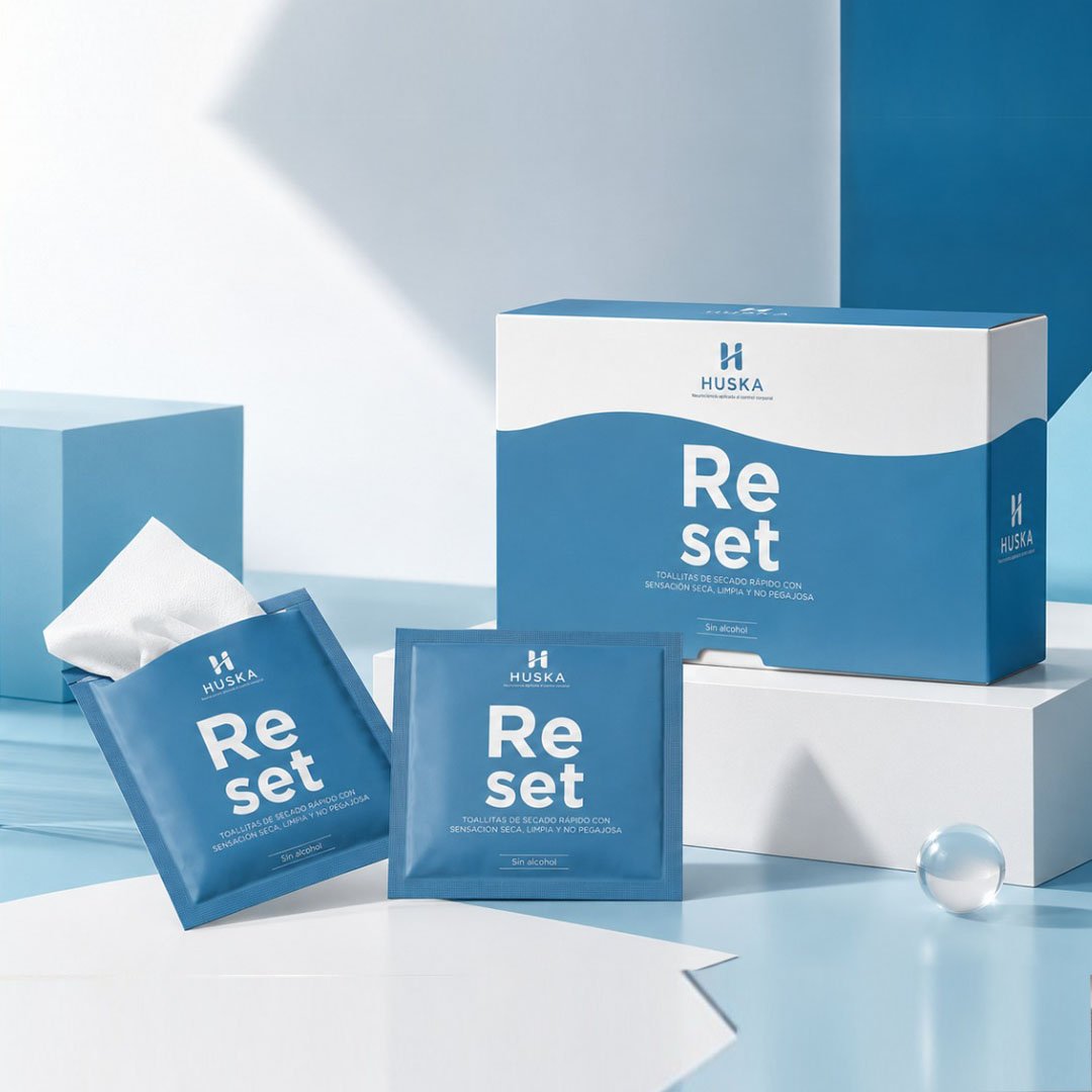 Reset toallitas de secado rápido
